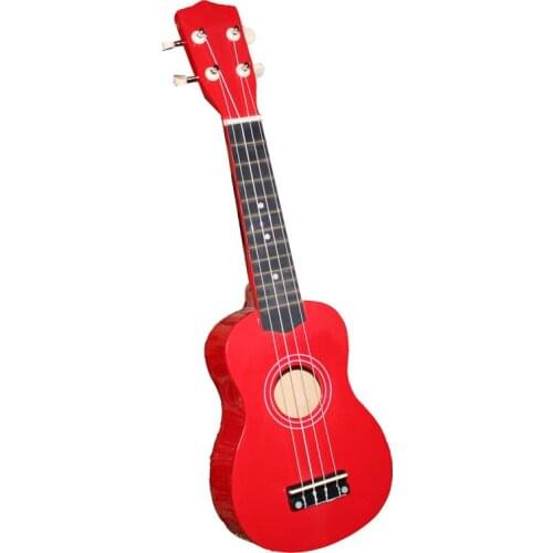Basswood Ukulele 21 Inches Colorful Stage Performance Portable Gifts Hawaii Four Stringed Musical Instrument for Beginners New