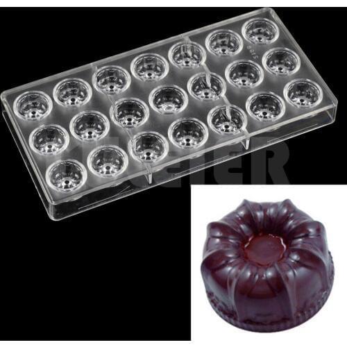 Pastry baking tools polycarbonate chocolate mold, Kitchen Accessories cake decoration mould soap candy chocolate making tools