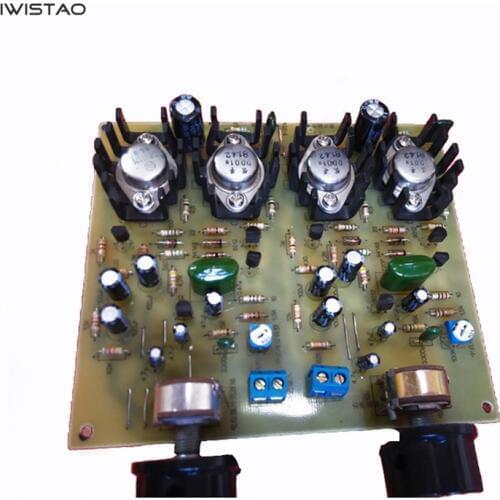 IWISTAO OTL Power Amplifier Finished Board Transistor Discrete Component 2X10W No Including Power Transformer