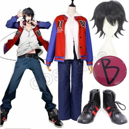 Division Rap Battle Hypnosis Mic Ichiro Yamada Cosplay Costume DRB MC.B.B Suit Top Pants Coat Halloween Uniform Custom Made