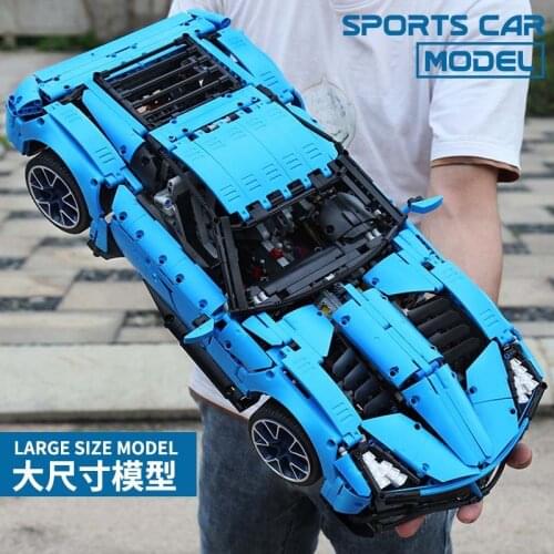 Leier Technic J906 Technology model Super car 2585PCS Childrens modular assembly toy building blocks