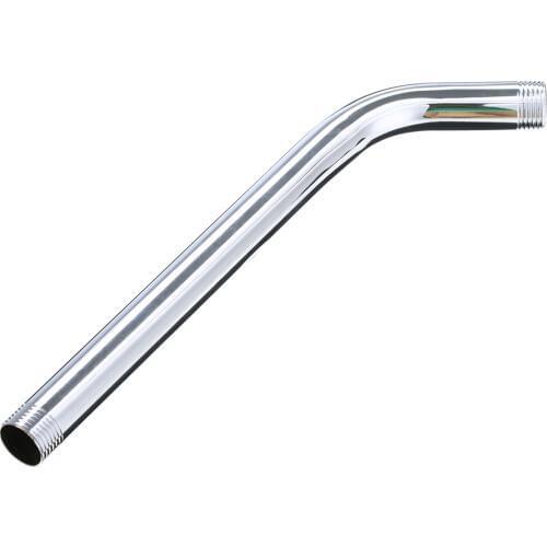 Stainless Steel Wall Mounted Shower Heads Extension Tube Rainfall Shower Head Arm Bracket Pipe for Bathroom Accessories 30cm/12"