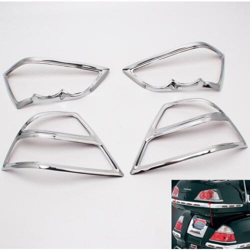 Fairing Saddlebag Light Accents for Honda Goldwing GL1800 2001-2011 Decoration Boky Kits Chrome