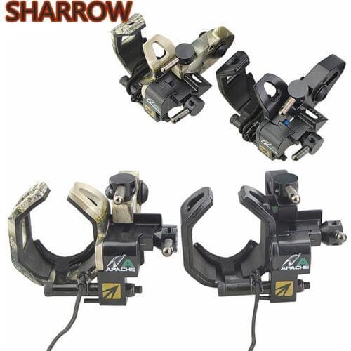 NAP Apache Drop Away Micro Arrow Rest Right Hand Black Camo Full Containment For Bow Outdoor Training Archery Accessories