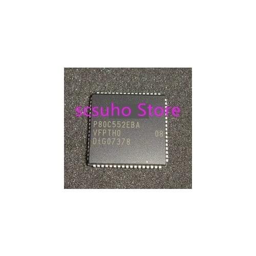 P80C552EBA P80C552EFA P80C552IBA P80C552IFA PLCC68 2pcs