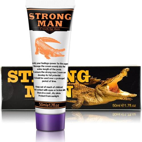Strong Man Penis Enlargement Cream Herbal Dick Massage Cream External Use Growth Thickening Sexual Products Sex Developpe Gel