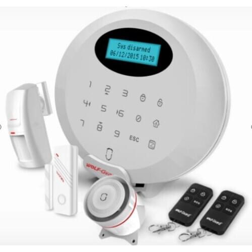 Timely Arm/Disarm APP Remote Control GSM Alarm System