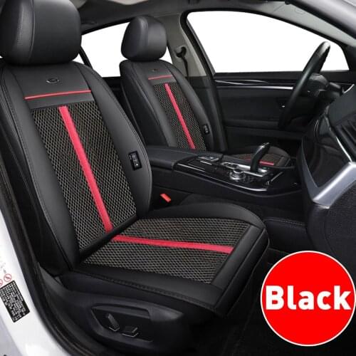 Universal 3 In 1 Car Seat Cover Cooling & Heating & Massage Chair Cushion with 10 Cooler Fans Automobiles Seat Protector Covers