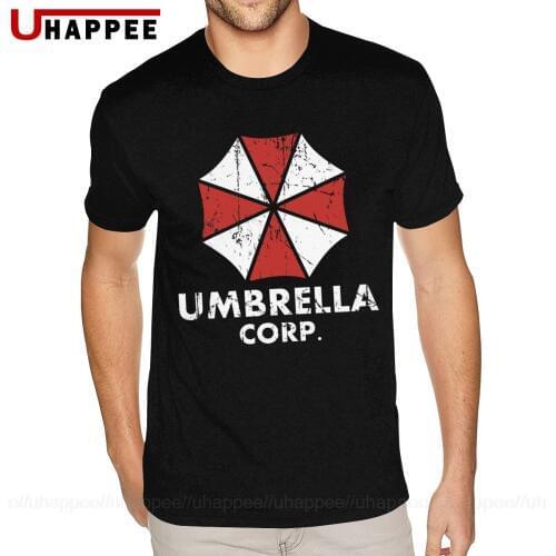 XXXL Umbrella Corporation Zombies Game Movie Tees Men Grunge Fashion Short-sleeved T Shirt Homme Sale Price Official Apparel