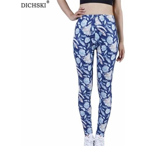 DICHSKI Women Yoga Pants Sports Exercise Fitness Running Trousers Gym Slim Compression Leggings Sexy Hips Push Up High Waist