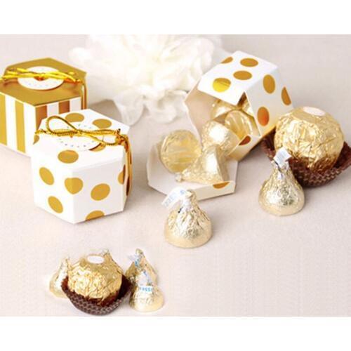 10Pcs Multicolor Wedding Favor Box and Bags Sweet Gift Candy Boxes for Baby Shower Birthday Guests Favors Event Party Supplies