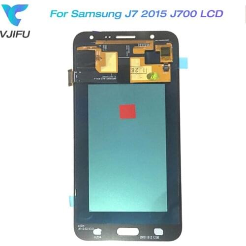 5.5" J7 LCD for SAMSUNG Galaxy J7 2015 J700 J700F J700H Screen Replacement LCD Display Touch Screen Digitizer Assembly
