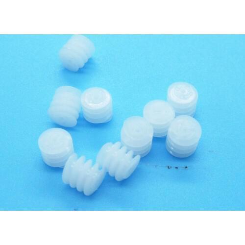 5*5mm 0.8A Worm Gear 0.4M Turbo Hole 0.8mm Plastic Toy Fittings 0.75MM 5X5mm Helical Gear 100PCS/LOT