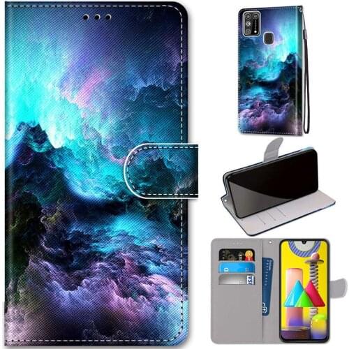 Book Flip Phone Case For Etui Redmi Note 7 8 8T 9 Pro 9A 9C Phone Wallet For Nokia 1.4 5.4 Cat Dog Clouds Lion Kids Cover DP08F