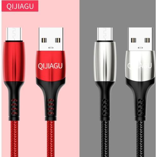 QIJIAGU Fast Charging Microusb Micro Teyp C USB Cable Charger Date Cable Wire For Samsung-Huawei-Xiaomi Cord Phone