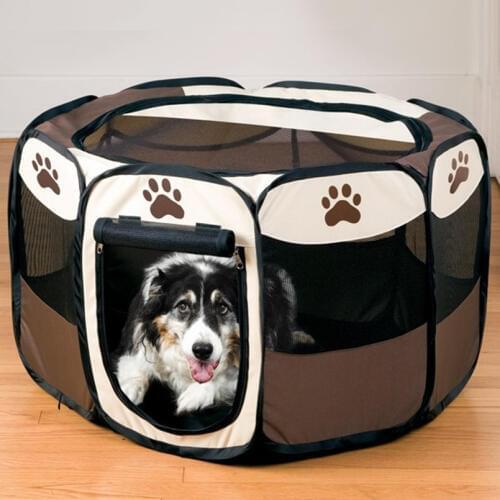 NEW HOT SALE Pet Comfort Carrier Products Baby Puppy Dog Bed House Playpen fence for dogs cats Exercise Kennel Pet tent