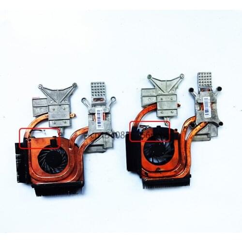 Original laptop heatsink cooling fan 587244-001 600868-001 584244-001 For HP DV6 DV7 DV7-2000 2100 DV7-3000 DV6-2000 DV6-2100