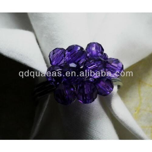 Aliexpress sold beaded wedding napkin ring