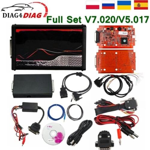 New V5.017 Full Online V2.80 Upgrade ECU Programmer V2.25 V7.020 No Tokens Limited 4 LED Master V2 OBD2 ECU Chip Tuning Tool