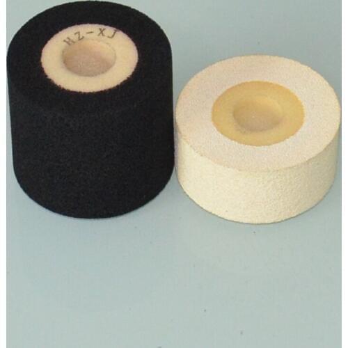 Black Diameter 36mm Height 32mm hot solid dry ink roller for HZ 100 coding machine