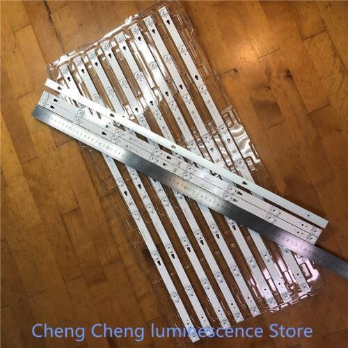 15PCS 8LED(6V) LED backlight strip for L40F3301B L40P-F 4C-LB4008-HR01J 40D2900 40HR330M08A6 V8 L40E5800A L40F3301B 100%NEW