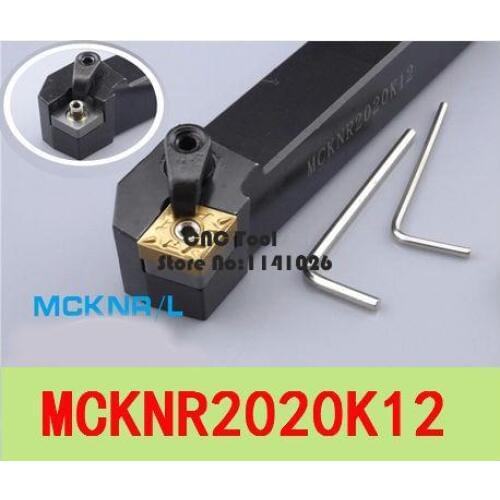MCKNR2020K12/ MCKNL2020K12 75 Degrees External Turning Tool Set 20*20*125MM CNC Turning Lathe Machine Tools Lathe Cutting Tools