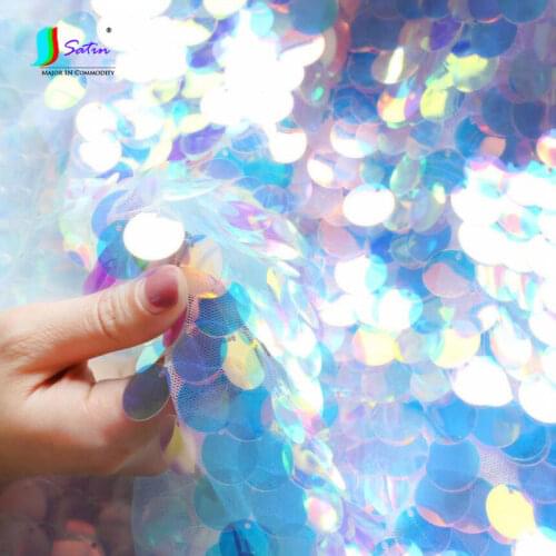 High Quality Laser Sequin Cloth,Girl Room Decorative Fish Scale Sequins Clothing Store Photo Background Mermaid Fabric A0088F
