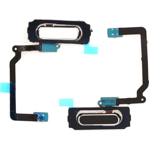 10pcs/lot Home Button keypad Flex Cable Ribbon Parts For Samsung Galaxy S5 G900F G900A G900H