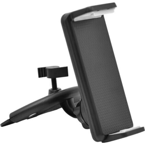 360 Rotation Car CD Slot Mount Holder Stand For 4-11 inch Smart Phone Tablet PC