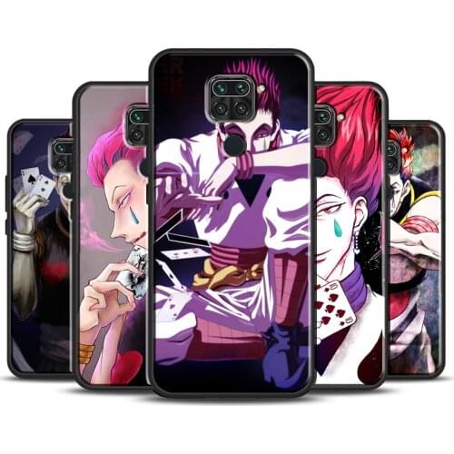 Anime Hunter X Hunter Hisoka Case For Xiaomi Redmi Note 8 Pro 9 Pro 8T 9S Note 10 Pro Back Cover For Redmi 9 9C 9A 9T