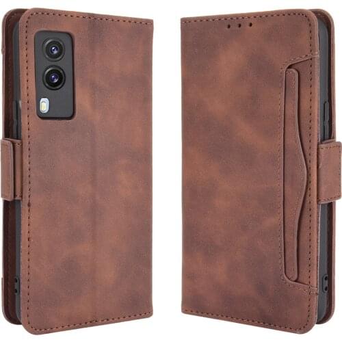 For Vivo V21e 5G Cover Premium Leather Flip Multi-card slot Cover For VIVO V21e 4G V21 E VIVOV21 E v 21 2021 case