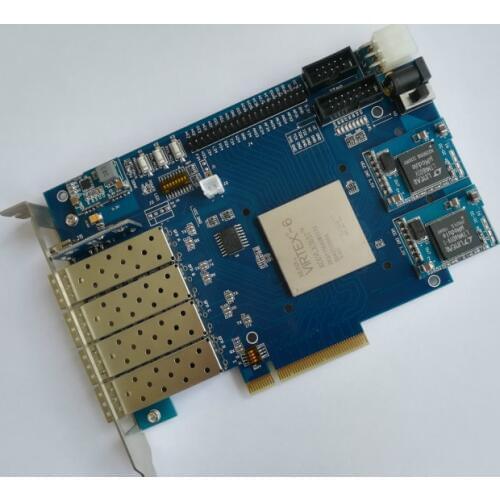 For Xilinx FPGA development board Xilinx PCIe development board VIRTEX 6 development board high performance computing