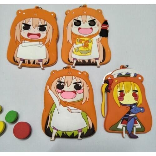 Himouto! Umaru-chan Fashion Anime Toy Figures Keychain Cartoon Keyholder Birthday Unisex Gifts New
