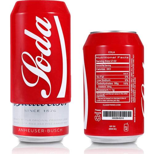 Beer Can Covers Bottle Cola Cup Drink Can Cases Turtle Silicone Sleeve Hide Beer Soda Suitable for 12FL OZ 355/50ml Aluminum Can