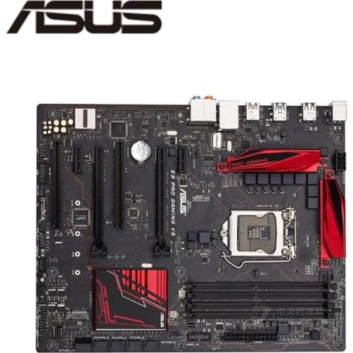 For Asus E3 PRO GAMING V5 Desktop Motherboard Socket LGA 1151 DDR4 C232 SATA3 USB3.0 Motherboard