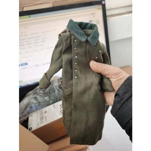 1/6 Scale WWII Germany Army M36 M43 Uniforms Long Coat Model for 12''Figure Body Accessories DIY