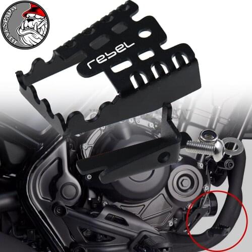 Motorcycle Accessories Anti Skid Pedal Brake Pedal for Honda Rebel500 Rebel300 CMX500 CMX300 Rebel 500 300 CMX 500 300