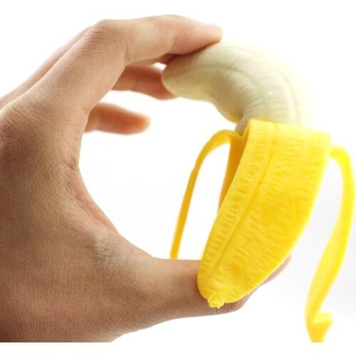 New Rubber Pet Toy Simulation Banana Dog Toy Cat Dog Bite Molar Chew Toys Puppy Toys Pet Supplies Dog Toothbrush