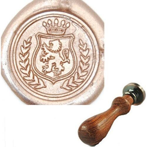 Lion Crest Wax Seal Stamp, Great for Embellishment of Envelopes, Invitations, Wine Packages, Greeting Cards, etc