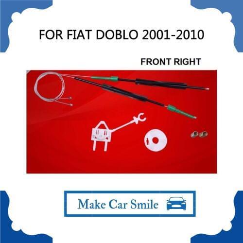 FOR FIAT DOBLO ELECTRIC WINDOW REGULATOR REPAIR KIT FRONT-RIGHT 2001-2010 NEW