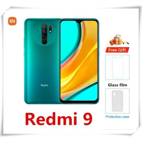 Global Version Xiaomi Redmi 9 6GB 128GB Smartphone Helio G80 Octa Core Android 10 Cellphone 13MP 6.53" 5020mAh NFC Mobile phone