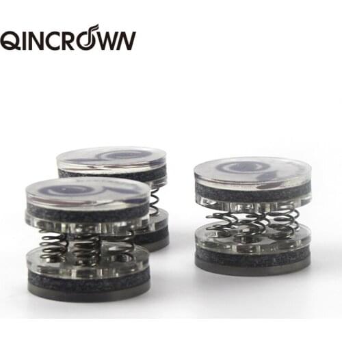 Hifi Audio Power Amplifier Speaker Spring Shock Absorber Foot Nail Foot Pad Integrated Design Aluminum Alloy Material