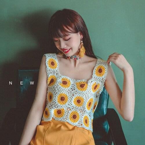 Handmade Crochet Beach Top Cover Up Sexy Hollow Out Mesh Knitted Tunic Swimsuit Coverup Womens Beach Sarong Robe De Plage