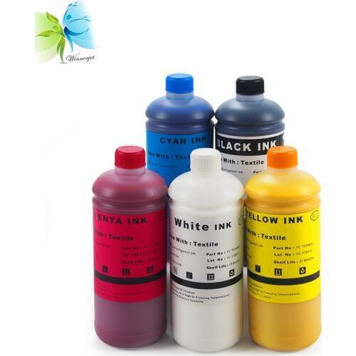 WINNERJET White Textile Ink DTG Inks for Epson 1390 L800 l1800 f2000 Printer