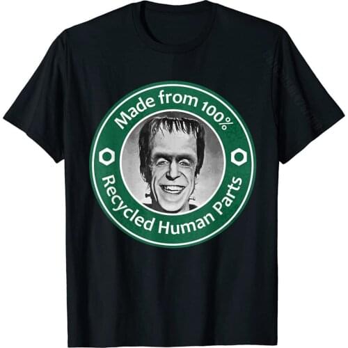 Frankenstein Funny Misfit T Shirt Funky Mens Tshirts Cotton Tops T Shirt Printed On
