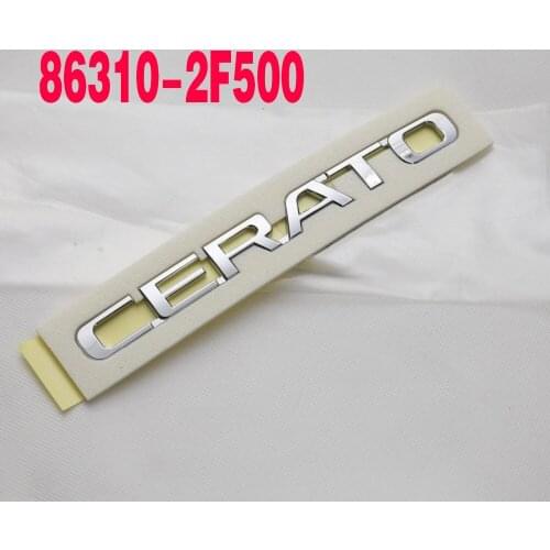 863102F500 86310-2F500 For Cerato Lettering Trunk Emblem Badge 1Pcs For Cerato Forte 2009-2017