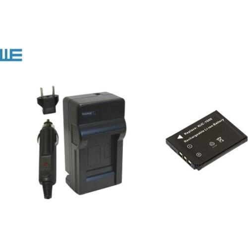 KLIC-7000 KLIC7000 Battery+Charger for Kodak Easyshare LS-755 LS755 ZOOM, M590, SLICE Touchscreen Camera