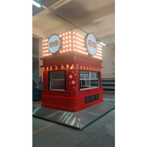 Ticket Office , Fast Food Cabinet , Mobile Restourant & Food Cabin , Büfe Kabin