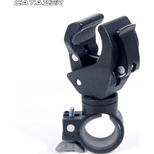 Bike Lamp Holder 360 Degree Rotatable T6 L2 Q5 LED Torch Headlight Mount Parts Handlebar Sound Box Install Bicycle Light Bracket