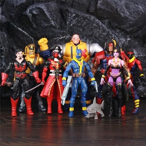 Marvel Legends Strong Guy BAF Wave 6" Action Figure Deadpool Black Tom Cassidy Shiklah Maverick Sunspot James Proudstar Toys